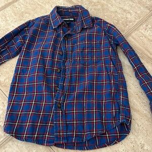 Toddler lands end button shirt